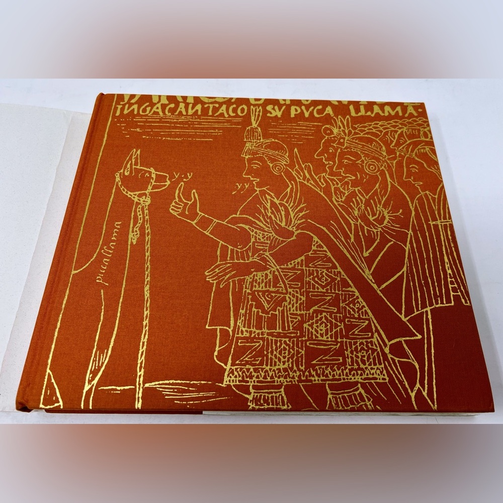 Rare 2 Volume Agnona Book Gold of the Andes; The Llamas, Alpacas, South America